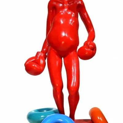 HAMİDREZA FOTOHİ tarafından 2023 yılında 51x23x18 cm ölçülerinde Tuval üzeri yağlı boya tekniği ile yapılmıştır.