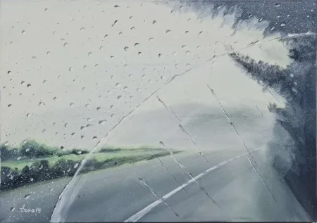 BORA YILMAZYİĞİT tarafından 2015 yılında 35x50 cm ölçülerinde Tuval üzeri yağlı boya tekniği ile yapılmıştır.