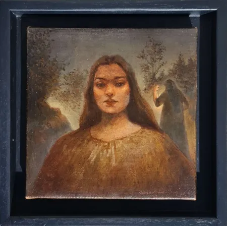 HASAN BAYKUŞ tarafından 2023 yılında 20x20 cm ölçülerinde Tuval üzeri yağlı boya tekniği ile yapılmıştır.