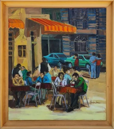 SERKAN ŞEN tarafından 2009 yılında 80x70 cm ölçülerinde Tuval üzeri yağlı boya tekniği ile yapılmıştır.