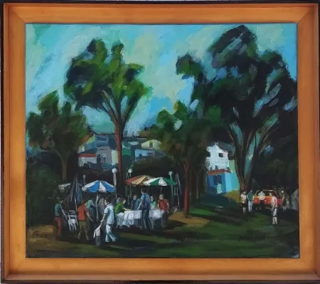 SERKAN ŞEN tarafından 2006 yılında 60x70 cm ölçülerinde Tuval üzeri akrilik boya tekniği ile yapılmıştır.