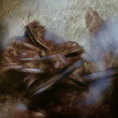 HASAN HÜSEYİN ÜNAL tarafından 2021 yılında 60x60 cm ölçülerinde Tuval üzeri yağlı boya tekniği ile yapılmıştır.