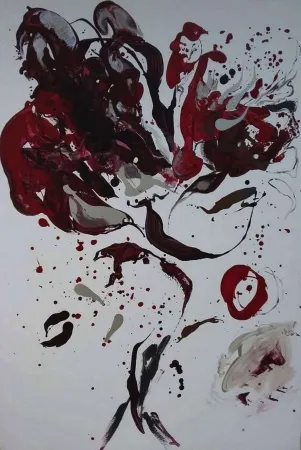 FÜSUN ÇAĞLAYAN tarafından 2018 yılında 180x120 cm ölçülerinde Tuval üzeri karışık teknik tekniği ile yapılmıştır.