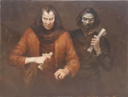 ÖMER İNAN tarafından 2021 yılında 90x120 cm ölçülerinde Tuval üzeri yağlı boya tekniği ile yapılmıştır.