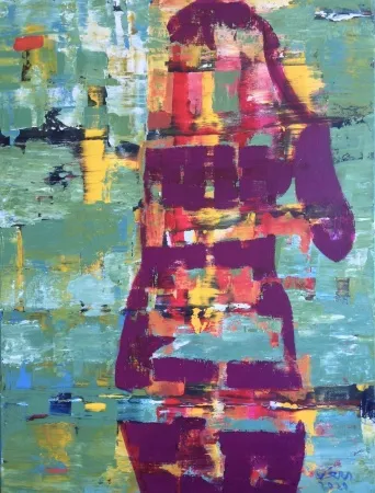 VEDAT ÖRS tarafından 2020 yılında 80x60 cm ölçülerinde Tuval üzeri yağlı boya tekniği ile yapılmıştır.