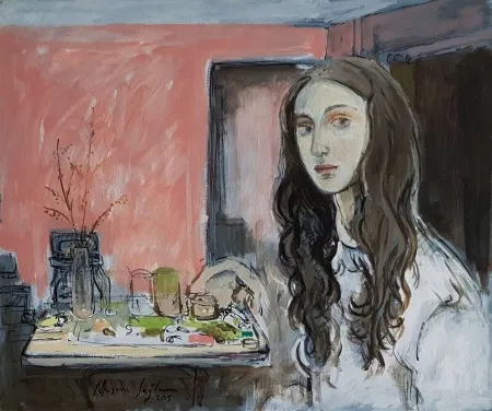 NESRİN SAĞLAM tarafından 2015 yılında 40x50 cm ölçülerinde Tuval üzeri yağlı boya tekniği ile yapılmıştır.