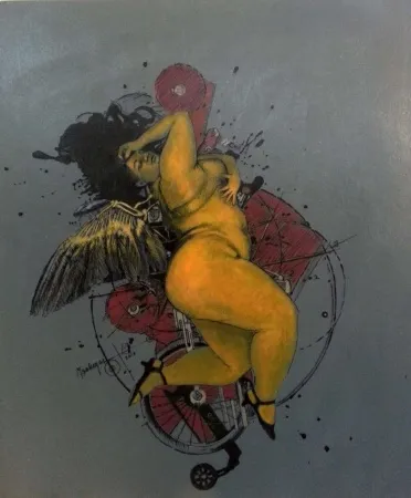 MEHMET SAKIZCI tarafından 2018 yılında 60x50 cm ölçülerinde Tuval üzeri yağlı boya tekniği ile yapılmıştır.