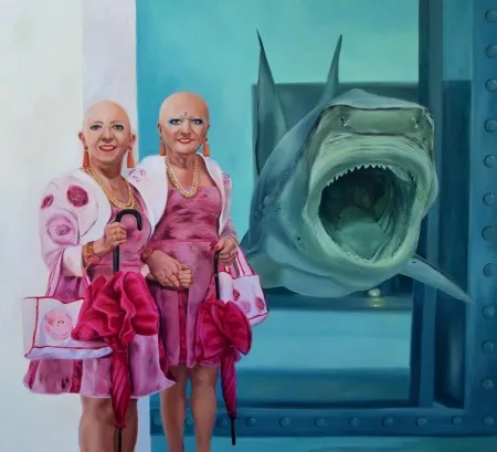 ŞEYMA BAŞARAN tarafından 2018 yılında 80x90 cm ölçülerinde Tuval üzeri yağlı boya tekniği ile yapılmıştır.