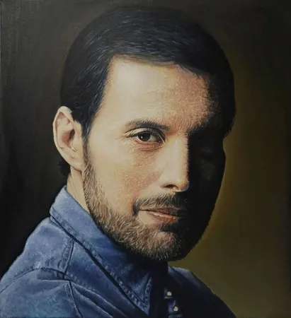 MERVE KURT tarafından 2017 yılında 80x90 cm ölçülerinde Tuval üzeri yağlı boya tekniği ile yapılmıştır.