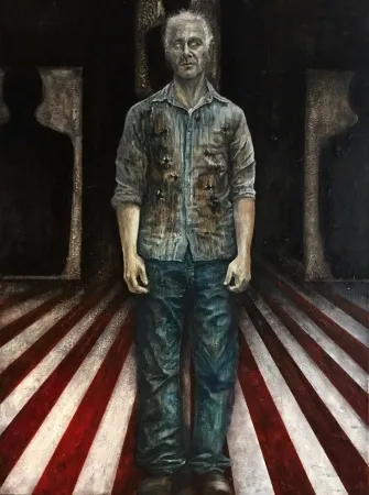 KADER AKÇAY tarafından 2016 yılında 80x60 cm ölçülerinde Tuval üzeri yağlı boya tekniği ile yapılmıştır.