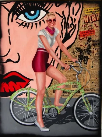 MİHRİBAN MİRAP tarafından 2016 yılında 80x60 cm ölçülerinde Tuval üzeri akrilik boya tekniği ile yapılmıştır.