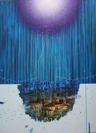 BAKİ BODUR tarafından 2015 yılında 120x90 cm ölçülerinde Tuval üzeri yağlı boya tekniği ile yapılmıştır.