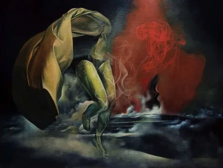 SEFA KARAKUŞ tarafından 2015 yılında 90x120 cm ölçülerinde Tuval üzeri yağlı boya tekniği ile yapılmıştır.