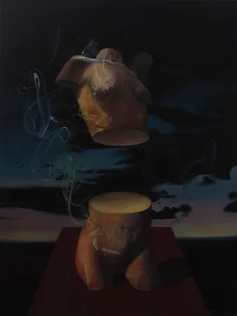 SEFA KARAKUŞ tarafından 2015 yılında 120x90 cm ölçülerinde Tuval üzeri yağlı boya tekniği ile yapılmıştır.