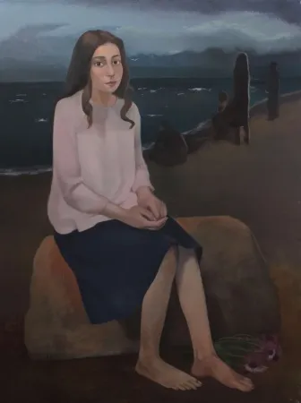 TÜNAY TUNÇ tarafından 2015 yılında 120x90 cm ölçülerinde Tuval üzeri yağlı boya tekniği ile yapılmıştır.