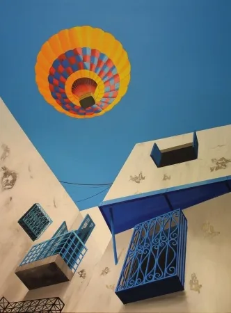 SERKAN KÜÇÜKÖZCÜ tarafından 2012 yılında 120x90 cm ölçülerinde Tuval üzeri akrilik boya tekniği ile yapılmıştır.