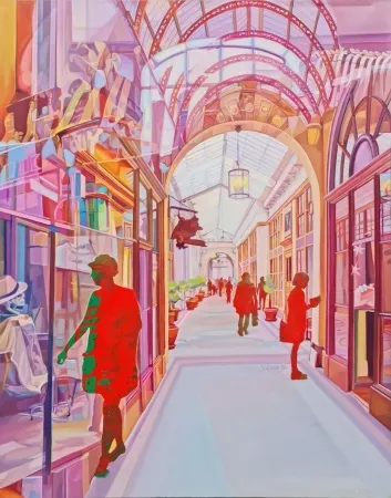 SELDA EREN tarafından 2014 yılında 92x73 cm ölçülerinde Tuval üzeri yağlı boya tekniği ile yapılmıştır.