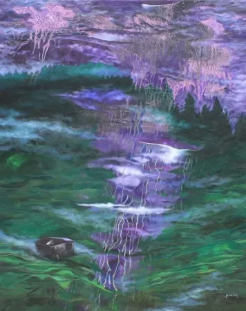 BAKİ BODUR tarafından 2013 yılında 92x73 cm ölçülerinde Tuval üzeri yağlı boya tekniği ile yapılmıştır.