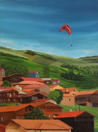 SERKAN KÜÇÜKÖZCÜ tarafından 2012 yılında 120x90 cm ölçülerinde Tuval üzeri yağlı boya tekniği ile yapılmıştır.