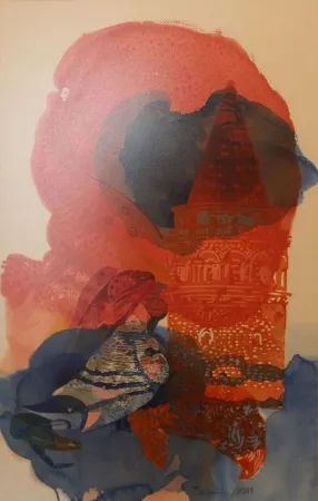 SEMİH KAPLAN tarafından 2011 yılında 56x37 cm ölçülerinde Kağıt üzeri sulu boya tekniği ile yapılmıştır.