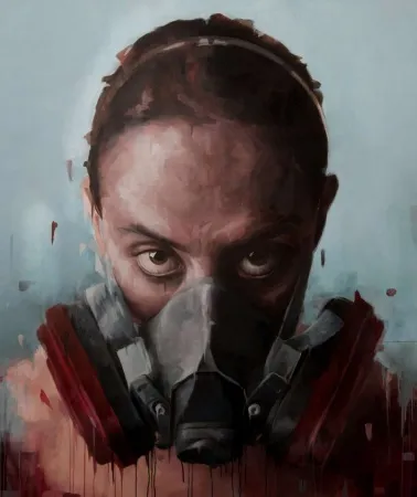 ONUR KARAALİOĞLU tarafından 2012 yılında 150x126 cm ölçülerinde Tuval üzeri yağlı boya tekniği ile yapılmıştır.