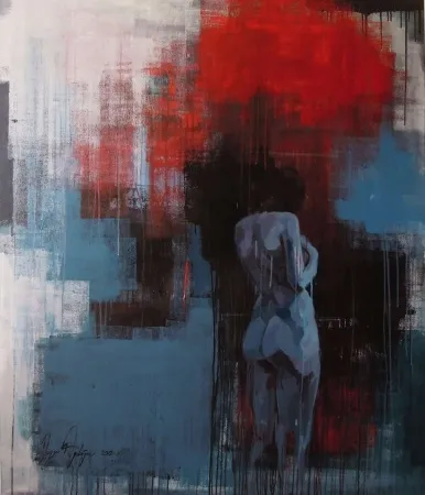 DUYGU AYDOĞAN tarafından 2012 yılında 140x120 cm ölçülerinde Tuval üzeri yağlı boya tekniği ile yapılmıştır.