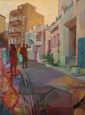 SELDA EREN tarafından 2012 yılında 116x86 cm ölçülerinde Tuval üzeri yağlı boya tekniği ile yapılmıştır.