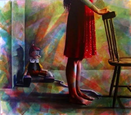 BANU KAYNAK tarafından 2012 yılında 140x160 cm ölçülerinde Tuval üzeri yağlı boya tekniği ile yapılmıştır.