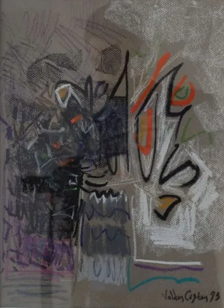 VOLKAN COŞKUN tarafından 37x27 cm ölçülerinde Kağıt üzeri pastel boya tekniği ile yapılmıştır.