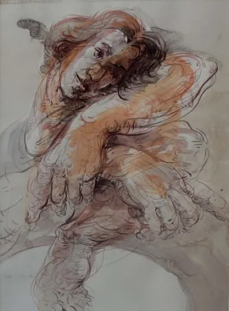 MAHMUT ÖZTÜRK tarafından 70x50 cm ölçülerinde Kağıt üzeri yağlı boya tekniği ile yapılmıştır.