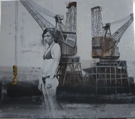 ŞAHİN DEMİR tarafından 2013 yılında 140x160 cm ölçülerinde Tuval üzeri yağlı boya tekniği ile yapılmıştır.