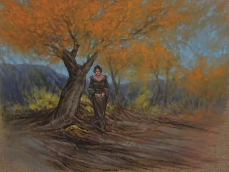 CELALETTİN TANDOĞDU tarafından 2010 yılında 60x80 cm ölçülerinde Duralit üzeri yağlı boya tekniği ile yapılmıştır.