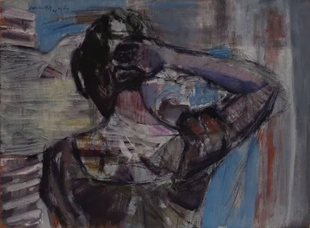 SELAHATTİN AYDIN tarafından 2008 yılında 30x40 cm ölçülerinde Tuval üzeri yağlı boya tekniği ile yapılmıştır.