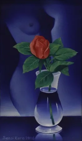 SEZAİ KARA tarafından 2006 yılında 40x24 cm ölçülerinde Tuval üzeri yağlı boya tekniği ile yapılmıştır.