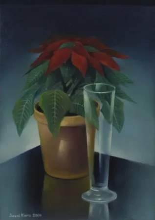 SEZAİ KARA tarafından 2000 yılında 50x35 cm ölçülerinde Tuval üzeri yağlı boya tekniği ile yapılmıştır.