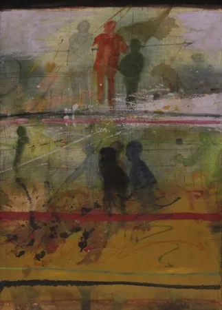 NİHAT KAHRAMAN tarafından 1980 yılında 50x35 cm ölçülerinde Tuval üzeri yağlı boya tekniği ile yapılmıştır.