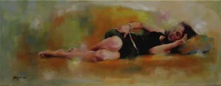 MEHMET YANGIR tarafından 2010 yılında 32x82 cm ölçülerinde Tuval üzeri yağlı boya tekniği ile yapılmıştır.