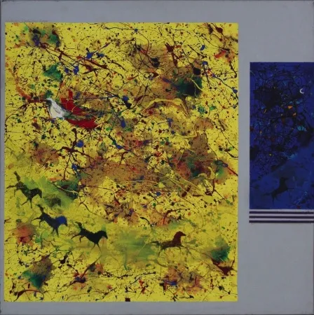 VOLKAN COŞKUN tarafından 2000 yılında 70x70 cm ölçülerinde Tuval üzeri yağlı boya tekniği ile yapılmıştır.