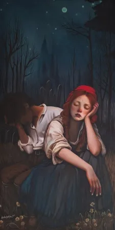 ZEKİYE AKALIN tarafından 2025 yılında 130x65 cm ölçülerinde Tuval üzeri karışık teknik tekniği ile yapılmıştır.