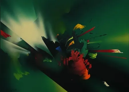 GÜNGÖR TANER tarafından 2003 yılında 139x195 cm ölçülerinde Tuval üzeri akrilik boya tekniği ile yapılmıştır.