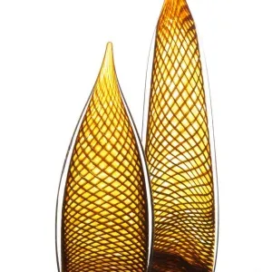 TAHA BAYDAR tarafından Serbest Sıcak Cam Şekillendirme tekniği ile yapılmıştır.