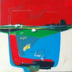 TAMER BİLGİÇ tarafından 2010 yılında 70x70 cm ölçülerinde Tuval üzeri akrilik boya tekniği ile yapılmıştır.