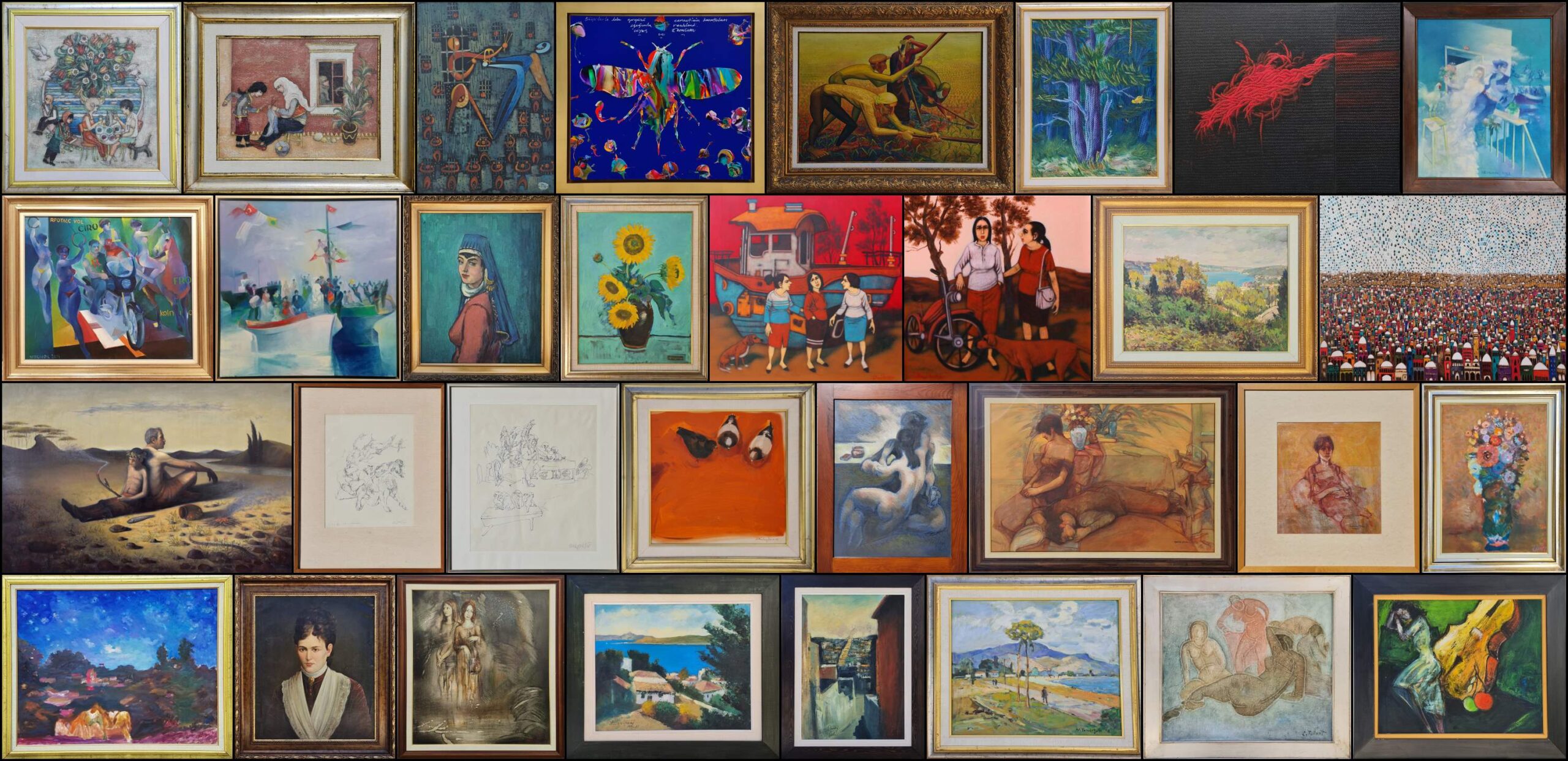 Koleksiyonlardan SEÇKİ sergisi — Galeri Soyut