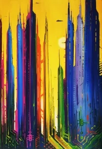 TAYYAR ÖZKAN tarafından 2025 yılında 70x50 cm ölçülerinde Tuval üzeri akrilik boya tekniği ile yapılmıştır.