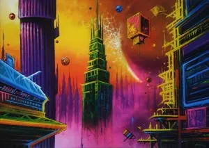 TAYYAR ÖZKAN tarafından 2025 yılında 70x100 cm ölçülerinde Tuval üzeri akrilik boya tekniği ile yapılmıştır.