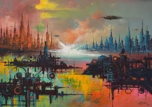 TAYYAR ÖZKAN tarafından 2025 yılında 50x70 cm ölçülerinde Tuval üzeri akrilik boya tekniği ile yapılmıştır.