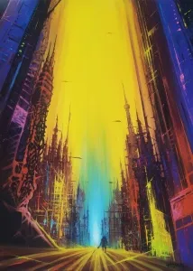 TAYYAR ÖZKAN tarafından 2025 yılında 70x50 cm ölçülerinde Tuval üzeri akrilik boya tekniği ile yapılmıştır.