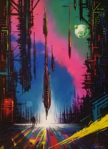 TAYYAR ÖZKAN tarafından 2025 yılında 70x50 cm ölçülerinde Tuval üzeri akrilik boya tekniği ile yapılmıştır.