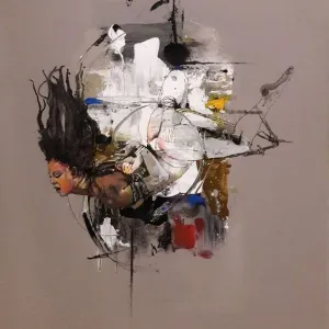 MEHMET SAKIZCI tarafından 2019 yılında 60x50 cm ölçülerinde Tuval üzeri akrilik boya tekniği ile yapılmıştır.