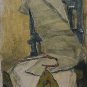 ÖMER İNAN tarafından 2015 yılında 29x22 cm ölçülerinde Kağıt üzeri karışık teknik tekniği ile yapılmıştır.